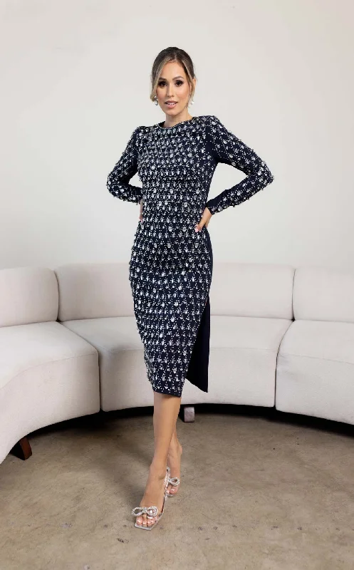 Casual Chic Dress Women's Empire Waist DressesTerani 232C1139 Dress