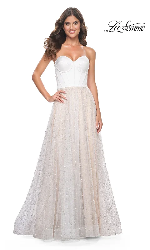 women's spaghetti strap dresses Women's Keyhole-Neck DressesLa Femme 32149
