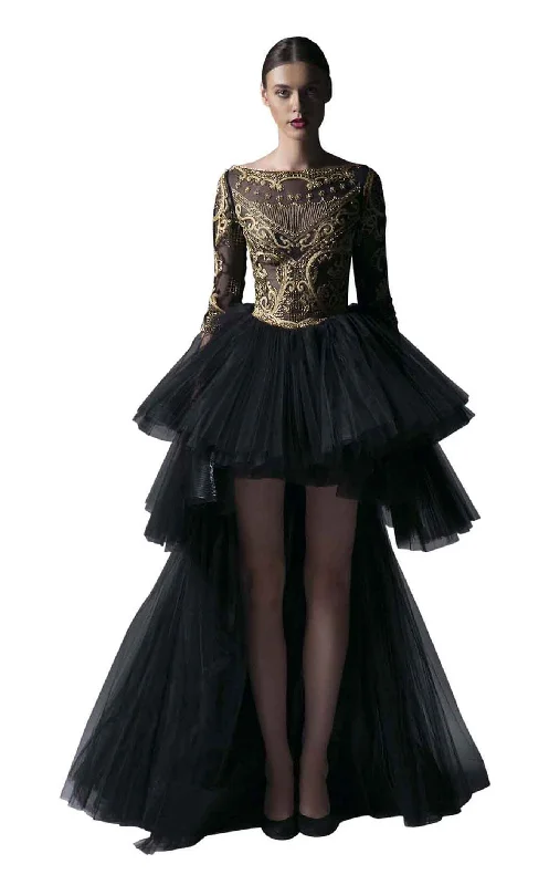 Pastel Dress Women's Wide Collar DressesEdward Arsouni Couture SS0376 Dress
