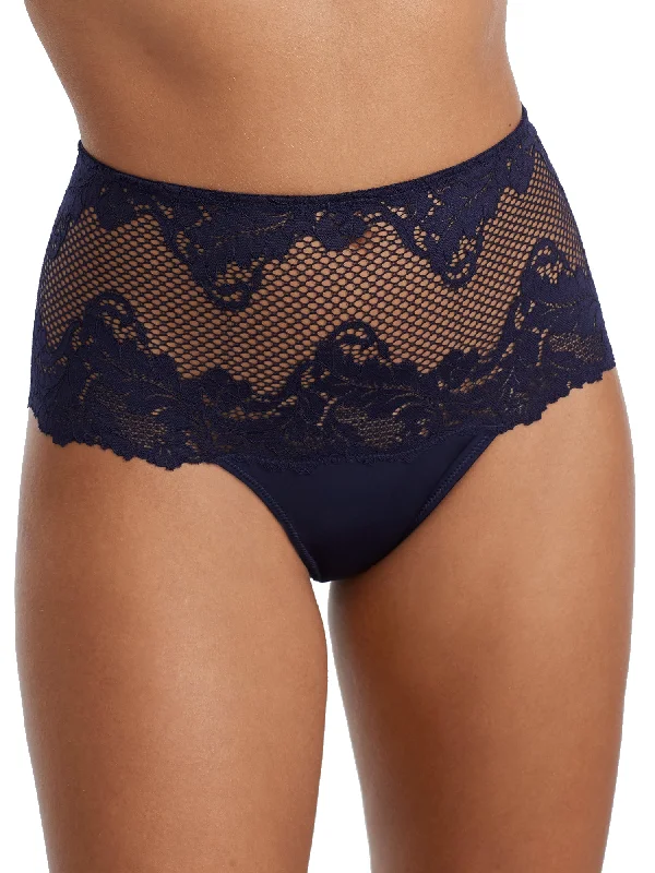 Le Mystere Women's Lace Allure High-Waist Thong