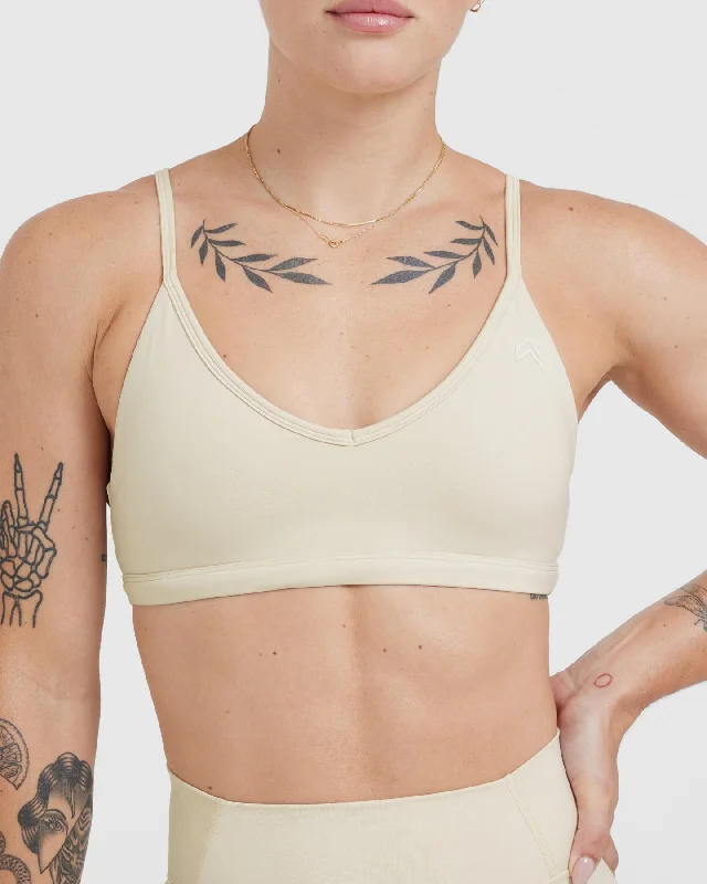 Timeless Strappy Bralette | Vanilla