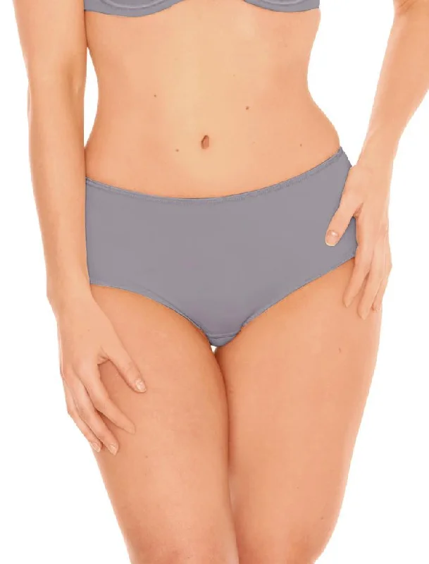 U2204 Crystal Boyshort: DARK TAUPE