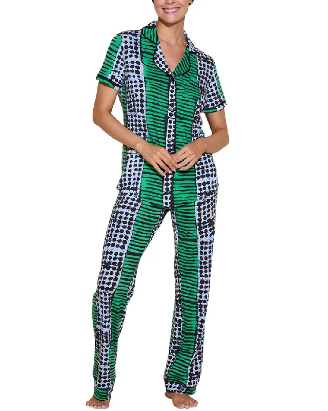 Cosabella Bella Printed Top Pant Pajama Set