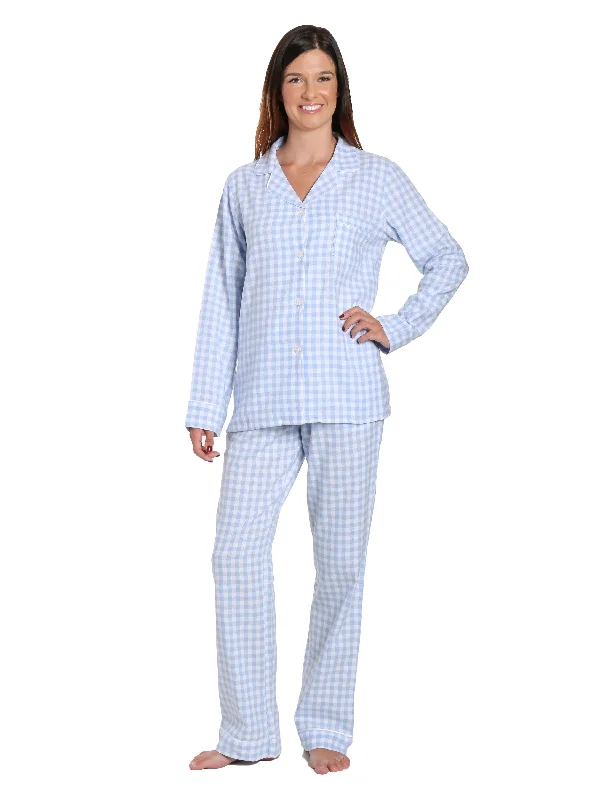 Gingham Blue-White / Small