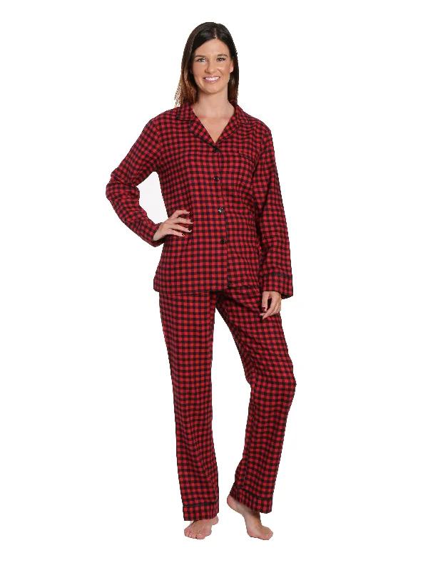 Gingham Red-Black / Small