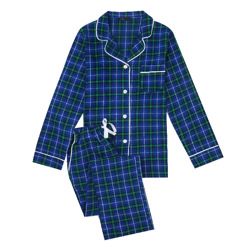 Blue-Green Scotch Plaid / Small