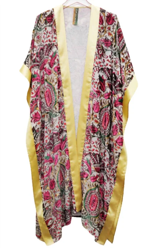 Women's Adaline Kimono In Vintage Beige