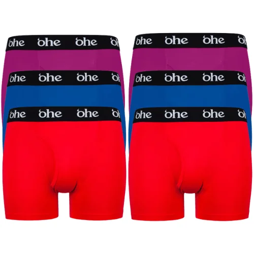 6 Pack of Bamboo Underwear - 3 Colours