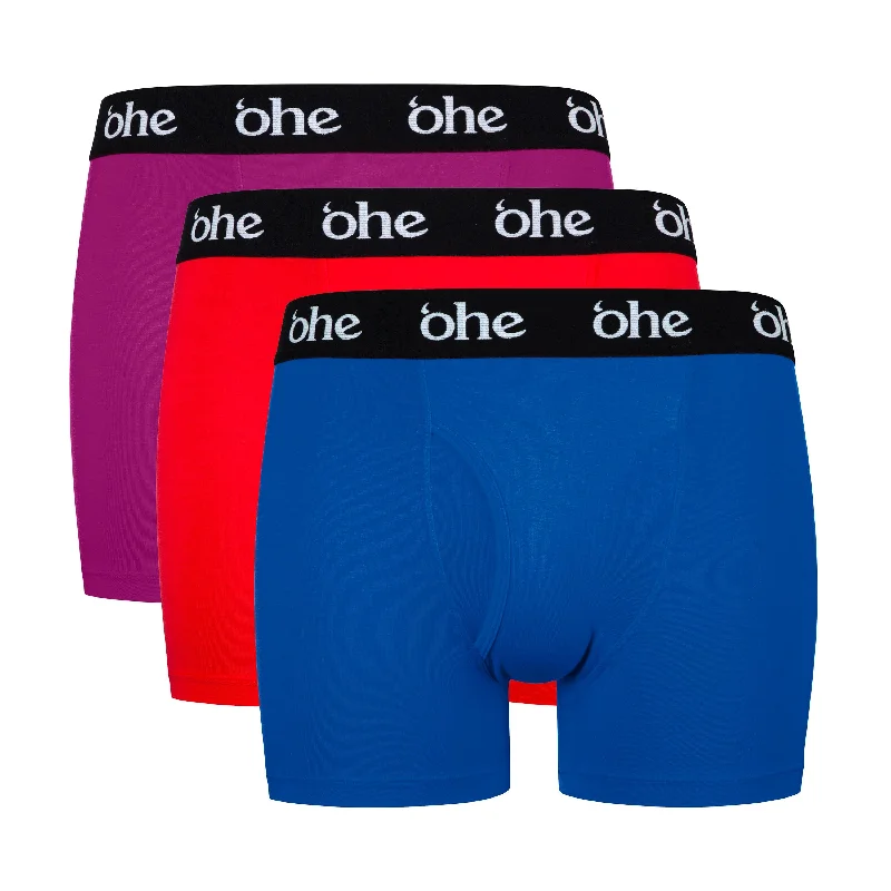 6 Pack of Bamboo Underwear - 3 Colours