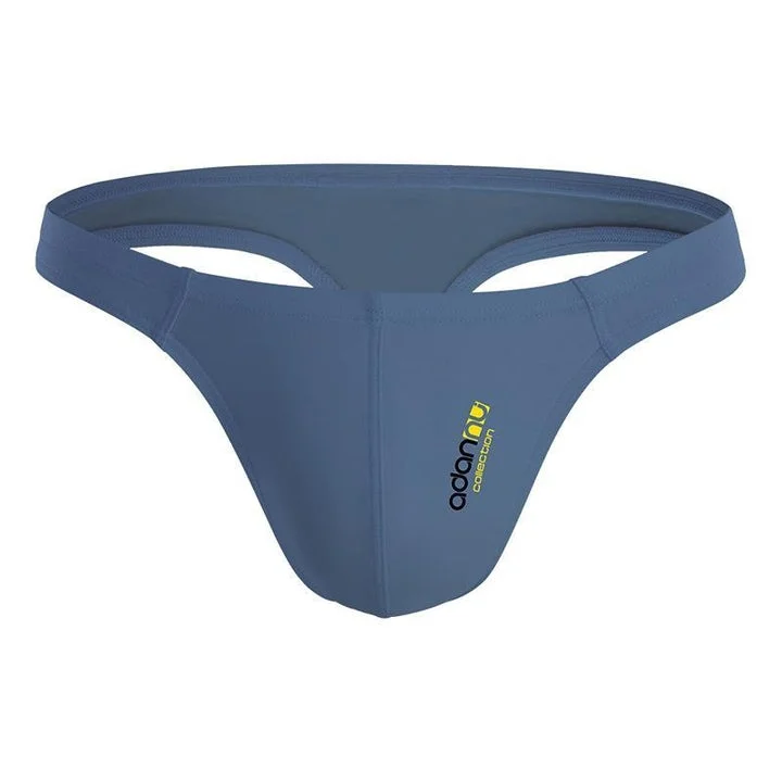 AD313 Blue Mens Modal Thong/ G-String