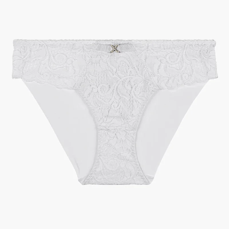 Aubade Mon Bijou Brazilian Brief In White