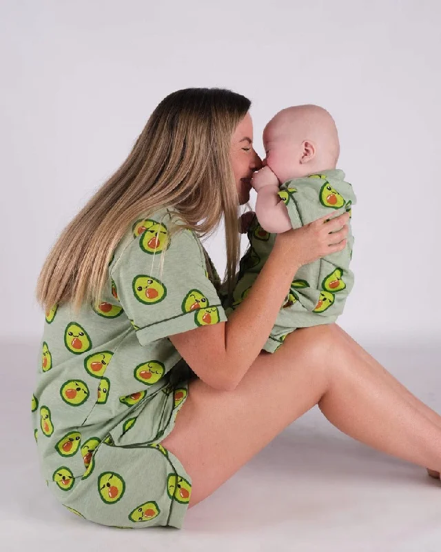 Avocado Print Pj Set Mama + Mini Twin pack