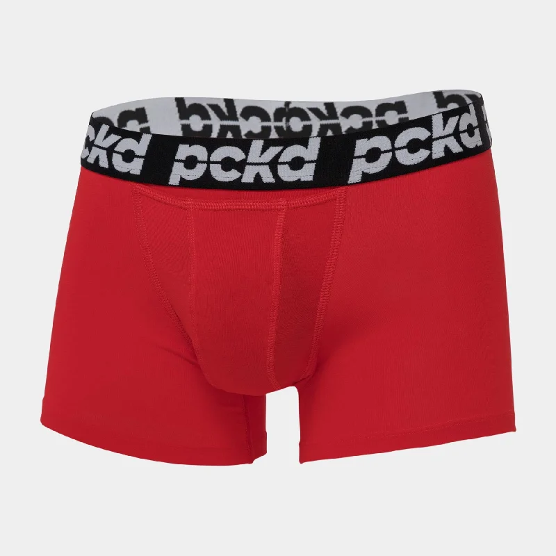 Boxer Briefs aus Bio-Baumwolle Chili Red