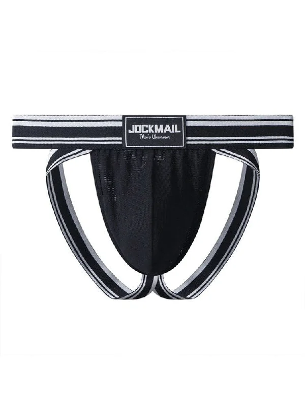 Breathable Mesh Double Strap Men's Thong