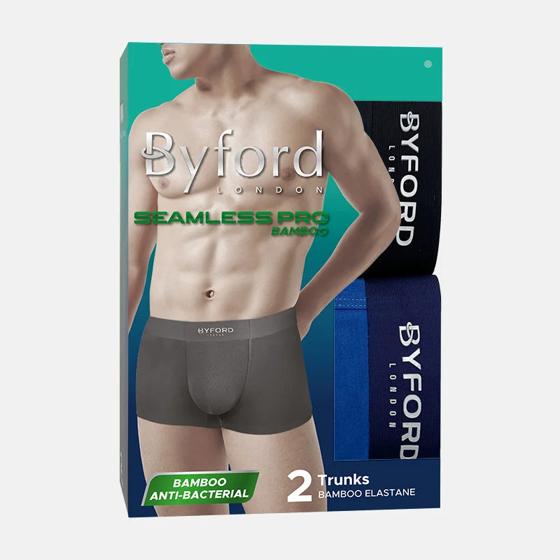 Byford 2pcs Men's Trunks | Seamless Pro | Bamboo Elastane | BMX338644AS1