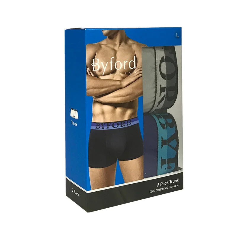 Byford 2pcs Men's Trunks | Cotton Elastane | BMX107728AS1