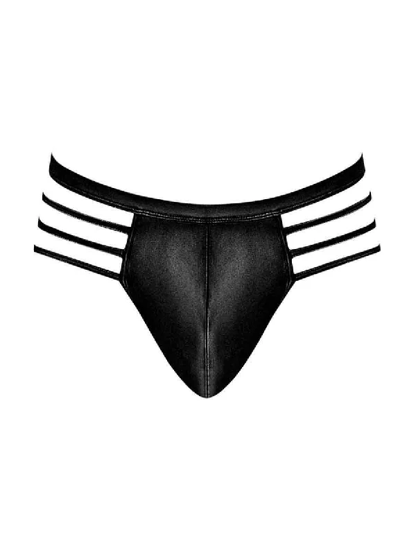 Cage Matte Cage Thong - L/ XL - Black