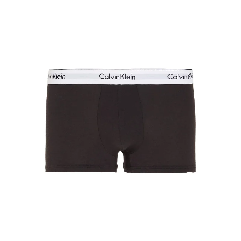 Calvin Klein Modern Cotton Stretch Trunks 3 Pack - Black