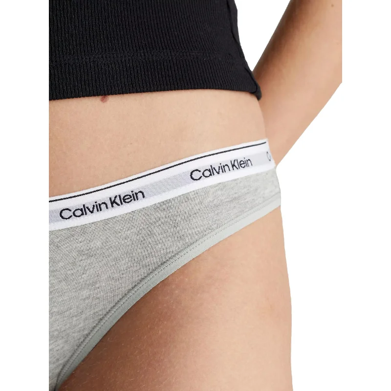 Calvin Klein Modern Logo Bikini - Grey