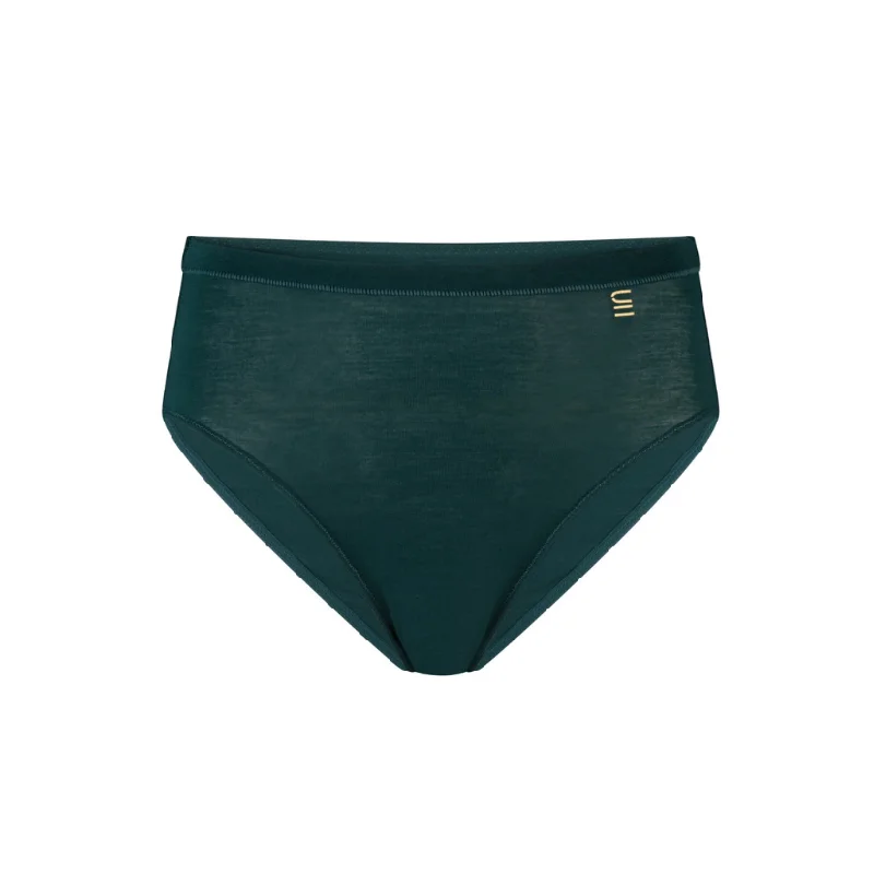 Tencel High Waist Brief - Atlantis