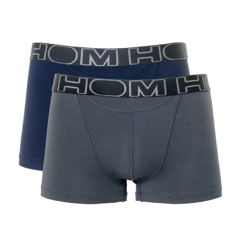 HOM Boxerlines #2 Boxer Briefs HO1 2 Pack - Navy/Grey