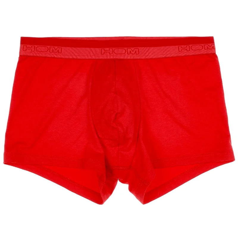 HOM BOXER BRIEFS - CLASSIC BOXER BRIEFS IN RED