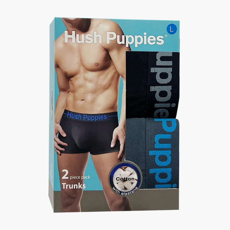 Hush Puppies 2pcs Men's Trunks | Cotton Elastane | HMX278288AS1