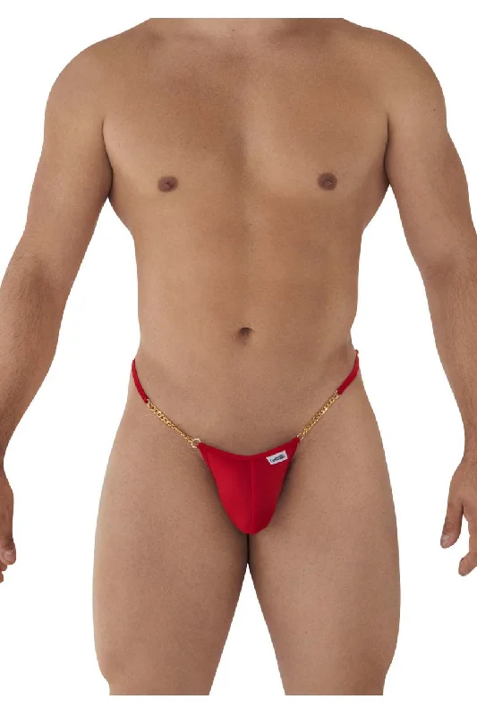 JCSTK - CandyMan 99586 Chain G-String Red