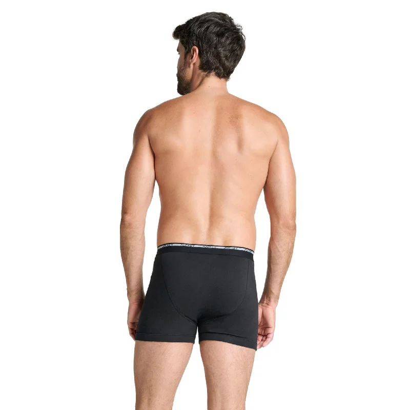 Jockey Modern Classic Y-Front Boxer Trunk 2 Pack - Black