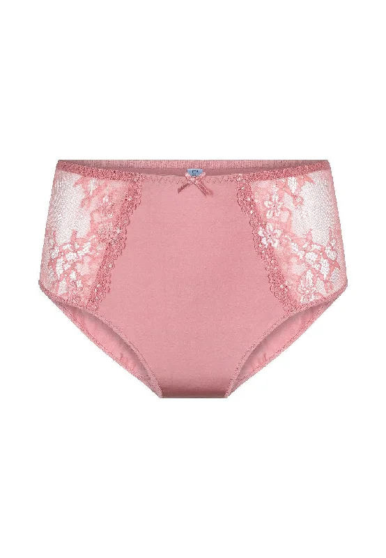 LingaDore Daily Collection High Waist Brief - Antique Rose