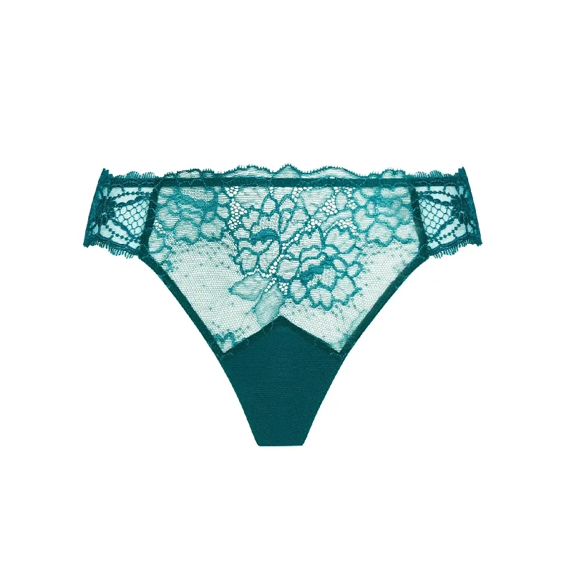 Lise Charmel Sublime en Dantelle Italian Brief Vert Princesse