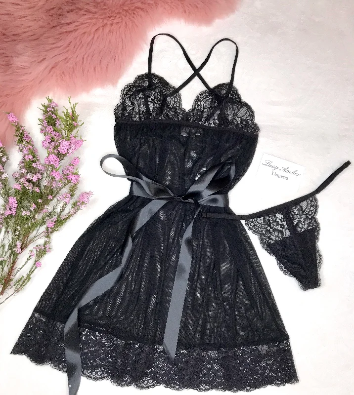 Matilda Babydoll and Thong Set