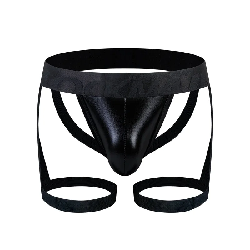 Men's Enhancing Butt-Lift Jockstrap with Leg Straps