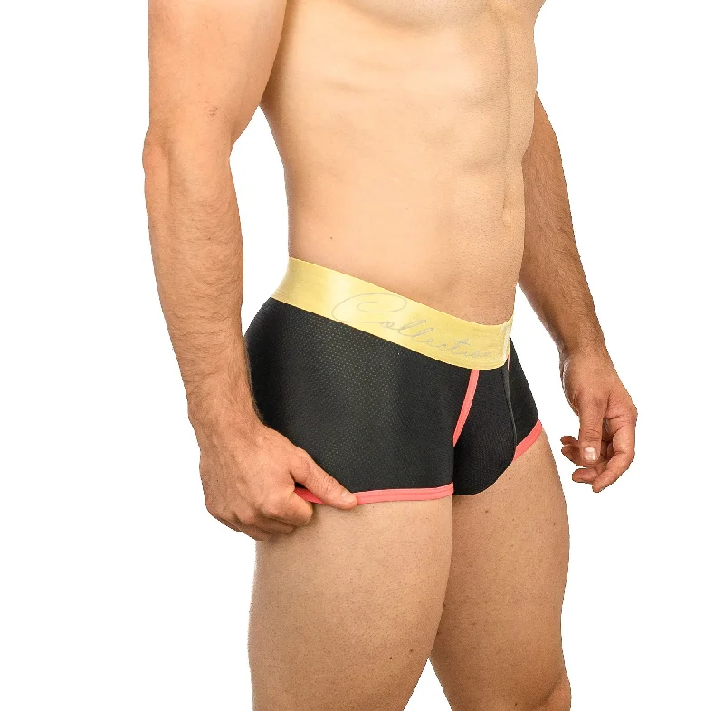 Mesh Trunk - Black/Melon