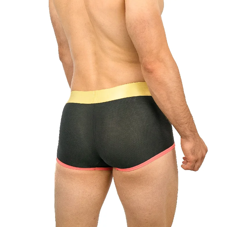 Mesh Trunk - Black/Melon