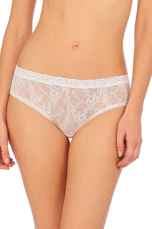 Natori Bliss allure lace panties white