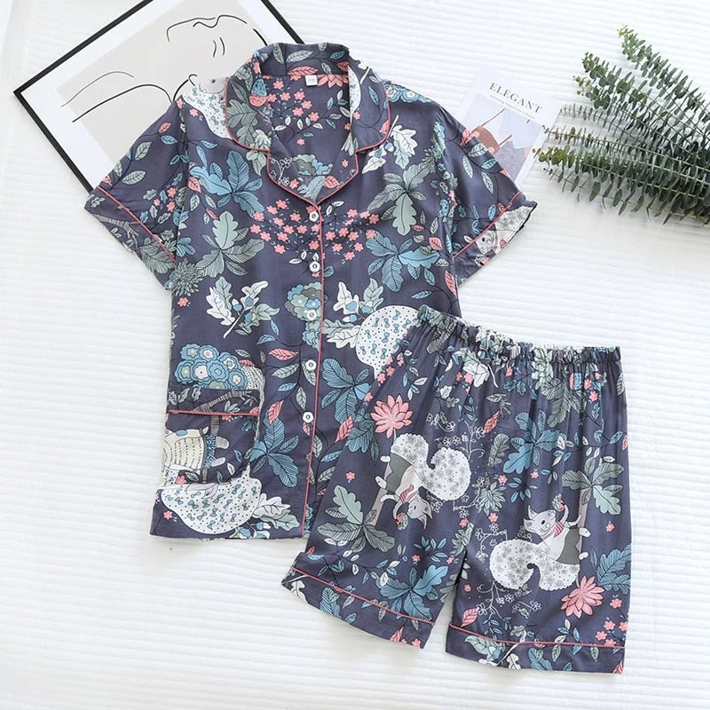 NEW! Cherry Summer Short-Sleeved Set