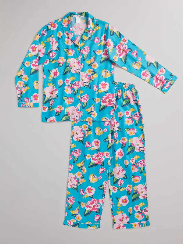 Retro Flowers Women's Nightsuit