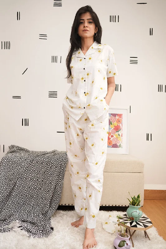 SUNFLOWER - TWINNING PAJAMA SET