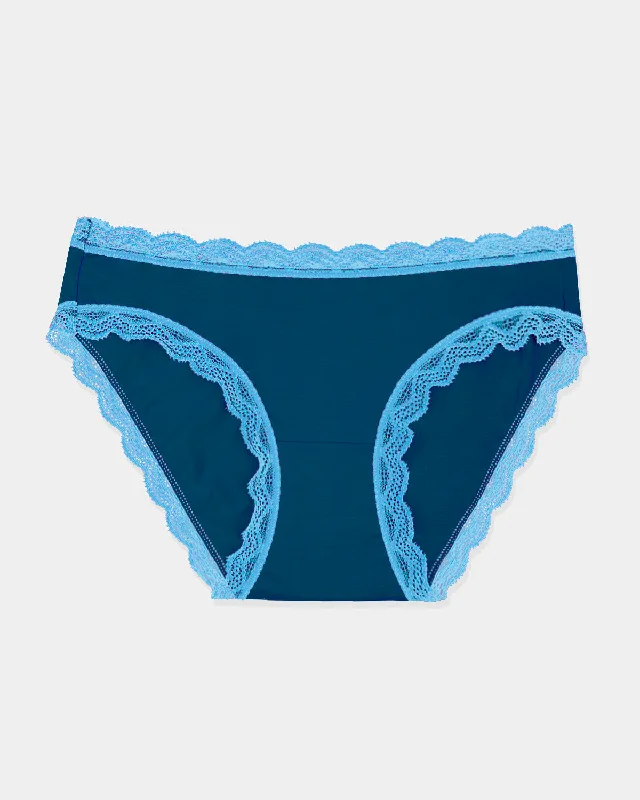 The Original Brief - Midnight Neon Blue