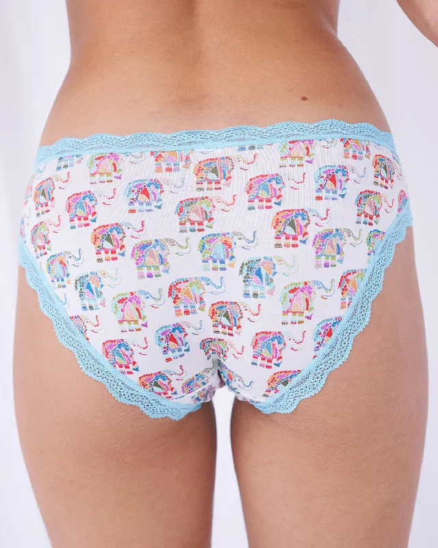 The Original Brief - Turquoise Elephants