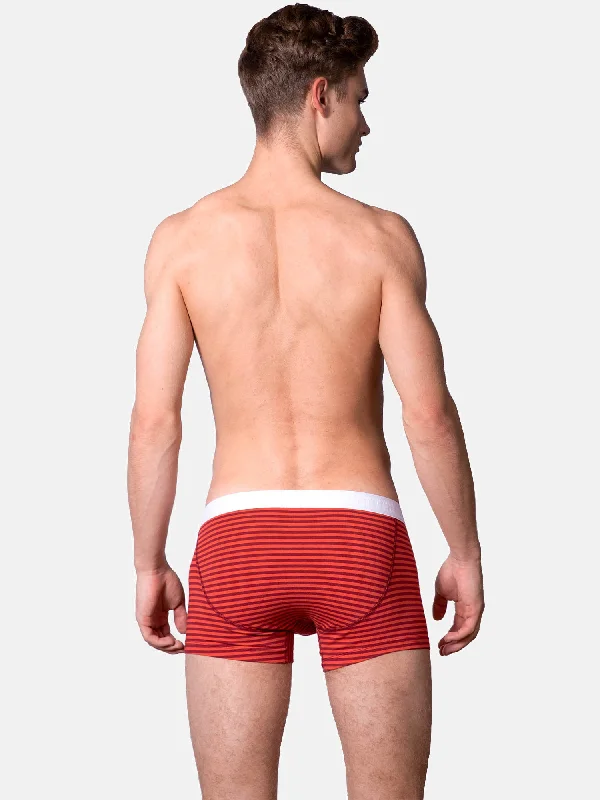 Trunk Short ""Tight Tim"" Red Stripes