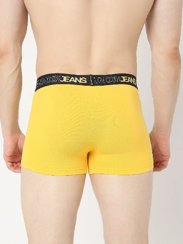 Underjeans by Spykar Men Premium Yellow Trunk