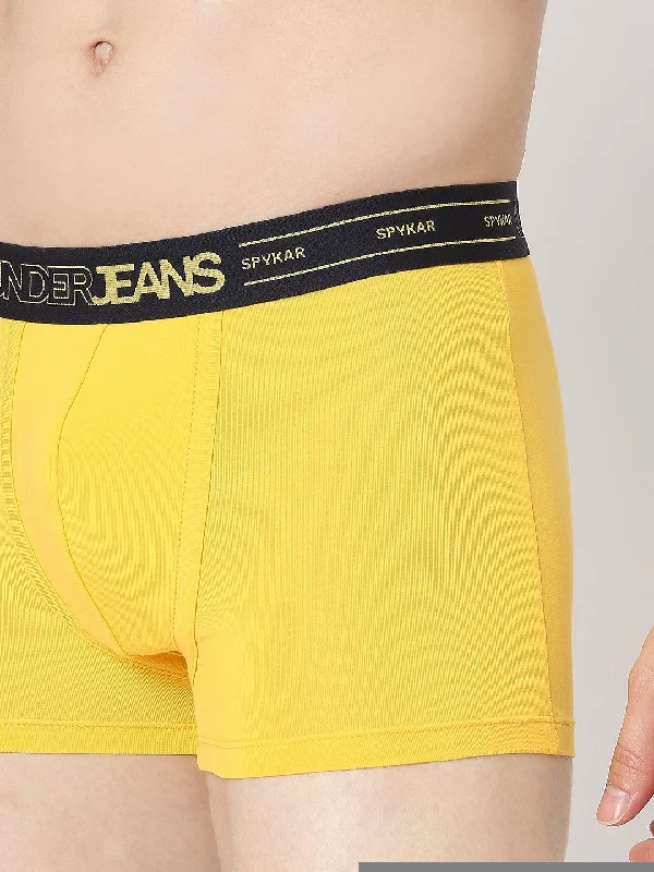 Underjeans by Spykar Men Premium Yellow Trunk