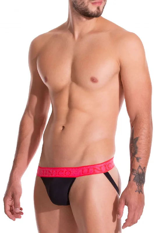 Unico 19160301213 COLORS Poderoso Jockstrap Color 99-Black