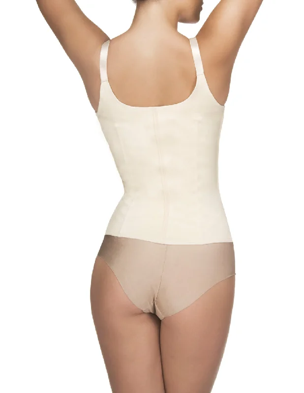 Vedette 400 Felice Underbust Waist Cincher w/ Zipper Color Nude