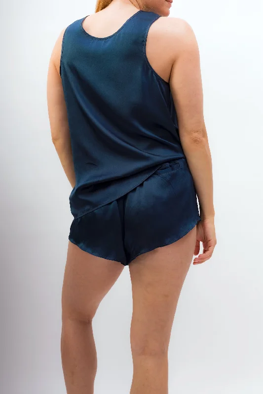 Washable Silk Pajama Short Set