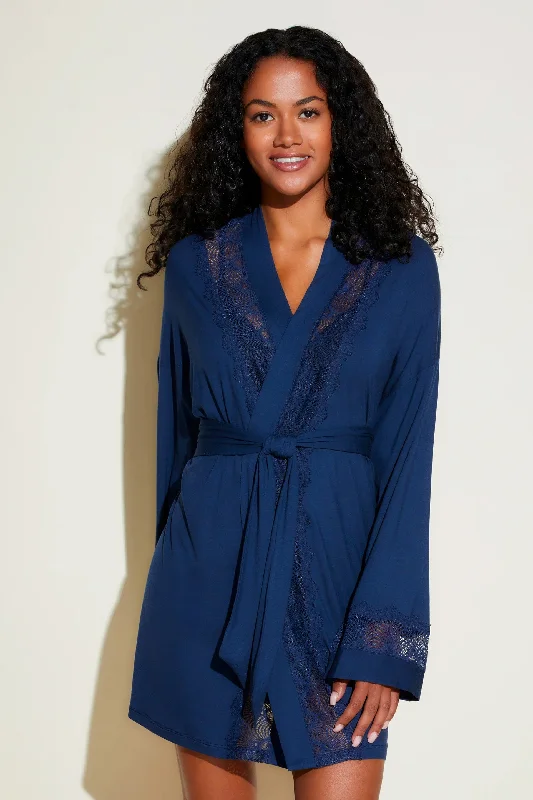 Allure Sleep Robe Navy