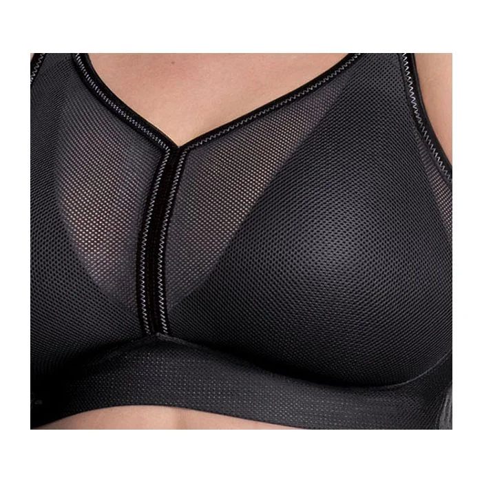 Anita Air Control DeltaPad Sports Bra-Anthracite