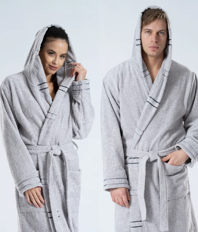 BELMANETTI Dressing Gown with Hood 4345 - Unisex